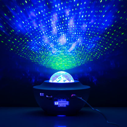InnovaGoods, Led Star Projector And Laser With Speaker Sedlay, V0103834