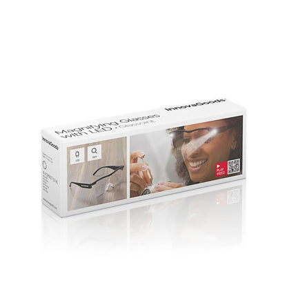 InnovaGoods, Magnifying Glasses With Led Glassoint, V0103508