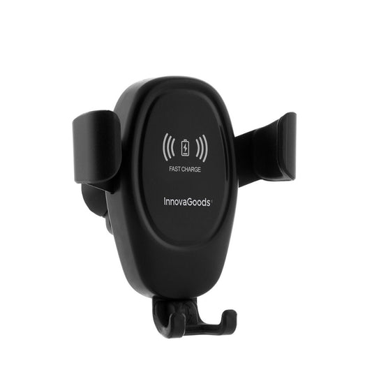 InnovaGoods, Mobile Phone Holder With Wireless Charger For Cars Wolder, V0103067