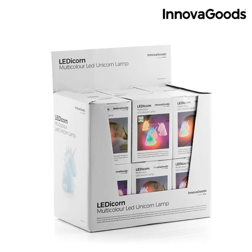 InnovaGoods, Multicolour Unicorn Lamp Ledicorn, V0100966