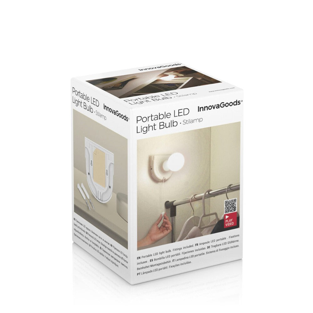 InnovaGoods, Portable Led Light Bulb Stilamp, V0100808