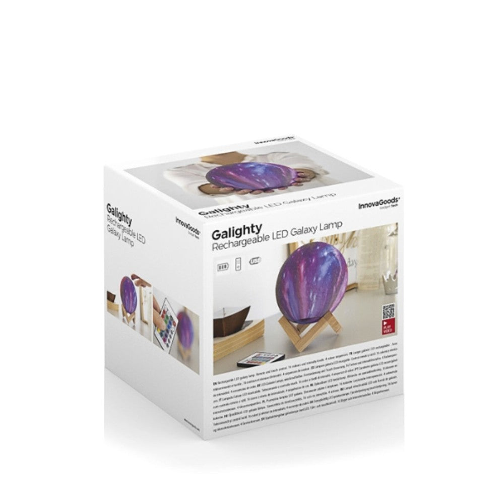 InnovaGoods, Rechargeable Galaxy Led Lamp Galighty, V0103401