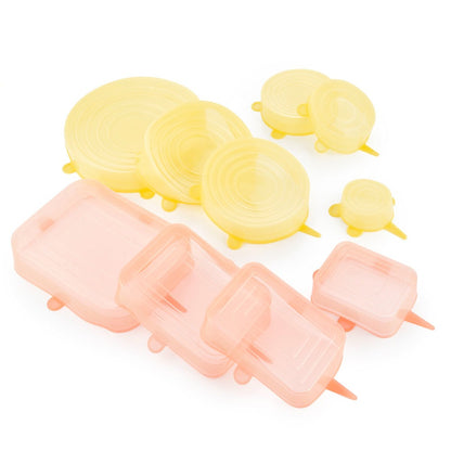 InnovaGoods, Set Of 10 Reusable And Adjustable Kitchen Lids Lilyd, V0103560