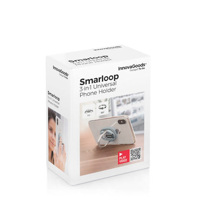 InnovaGoods, Universal 3-In-1 Mobile Holder Smarloop, V0103262