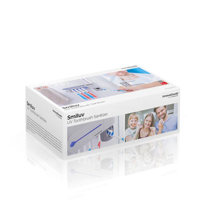 InnovaGoods, Uv Toothbrush Steriliser With Stand And Toothpaste Dispenser Smiluv, V0103198