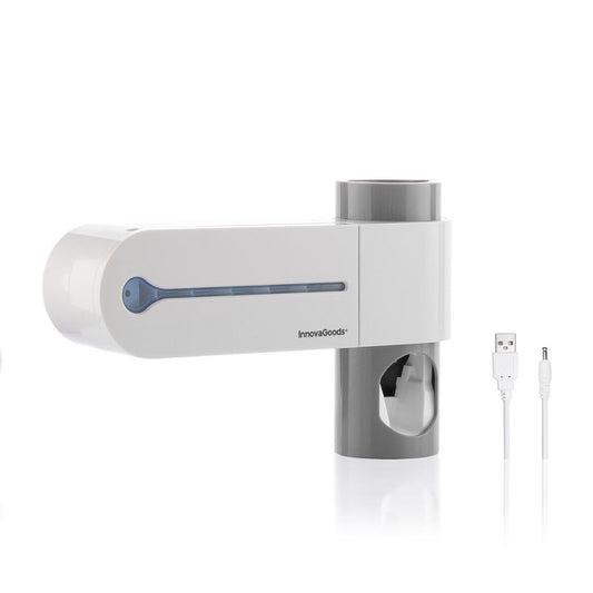 InnovaGoods, Uv Toothbrush Steriliser With Stand And Toothpaste Dispenser Smiluv, V0103198