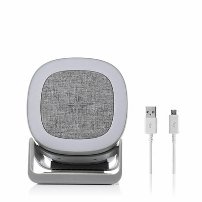 InnovaGoods, Wireless Speaker-Charger With Led Souwis, V0103829
