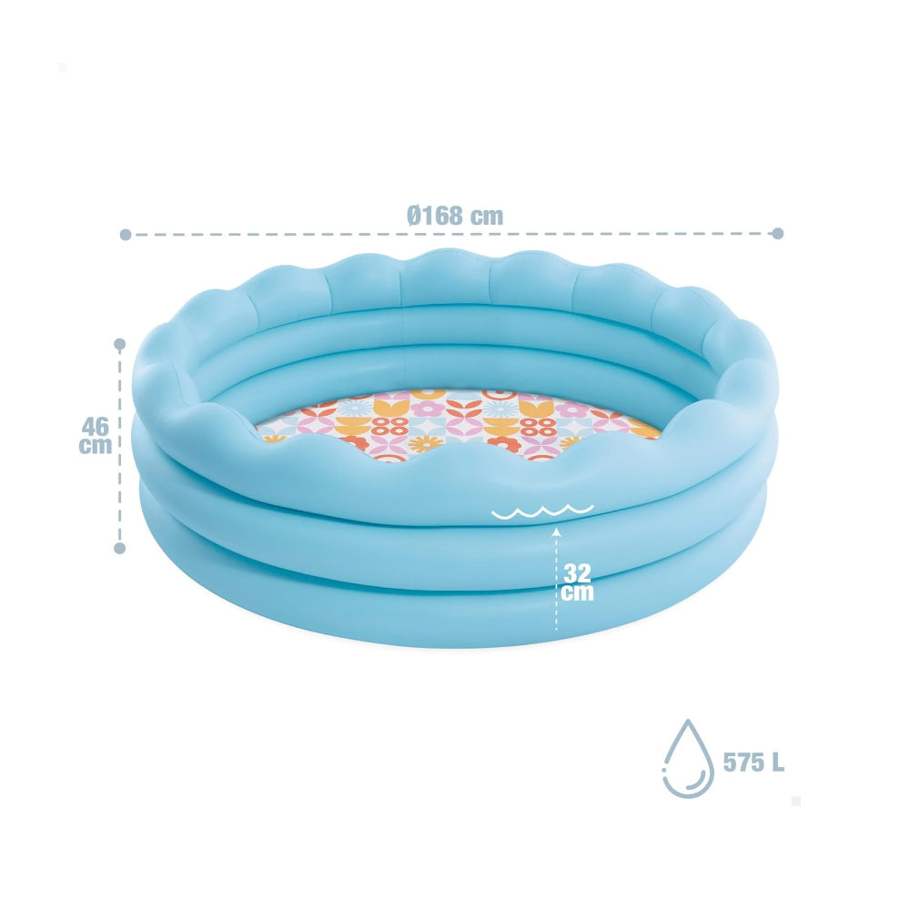 Intex Wavy Edge Pool [46x168cm], INT-56191NP