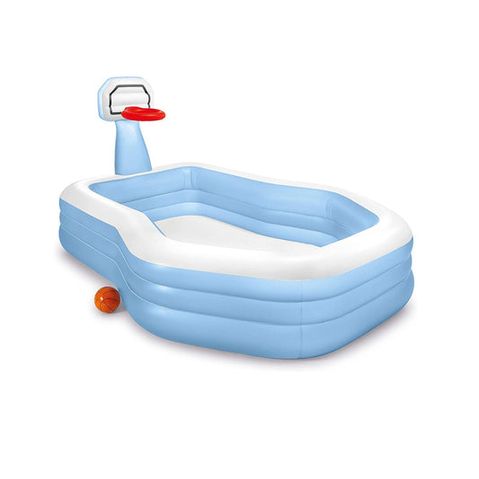 Intex Shootin Hoops Family Pool [257x188x130cm], INT-57183NP