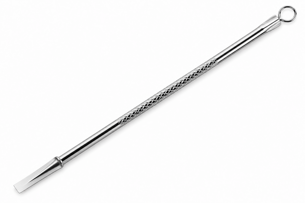 Needle Remover Clip Pimple Spoon for Face Skin Care Pore Cleaner Needle Stainless Steel Blackhead