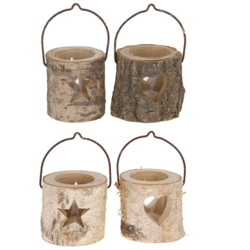 Itemz, Wooden Candle holder 8cm