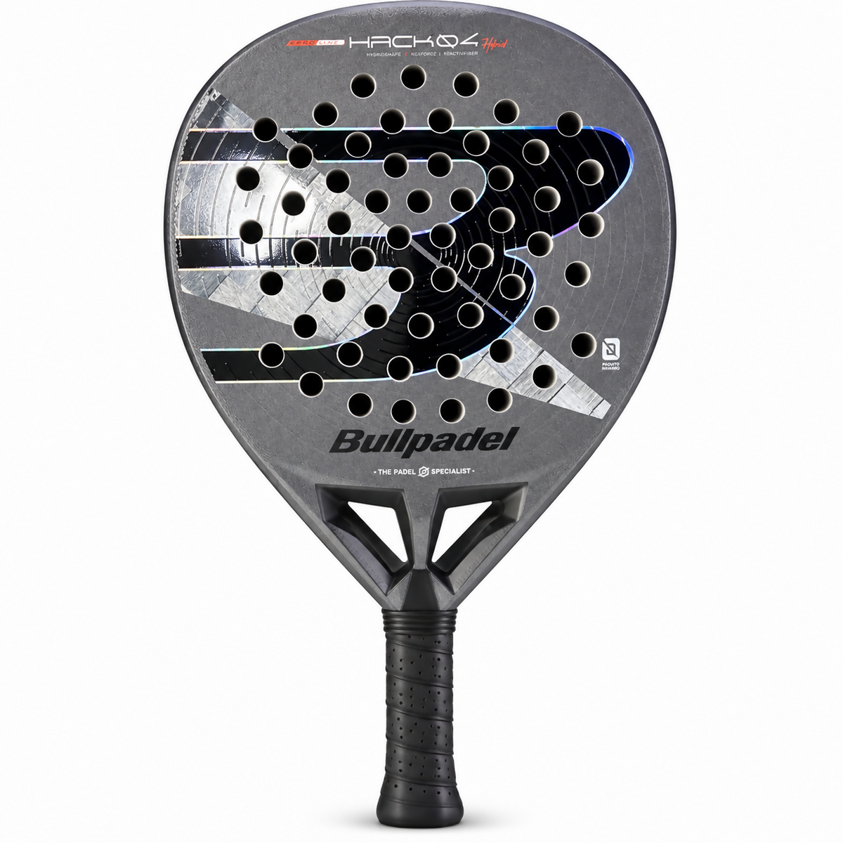 Padel Racquet Bullpadel Vertex 04 Hybrid 2026 BLACK.SILVER