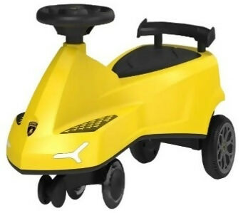 1 Lamborghini Swing Car Yellow