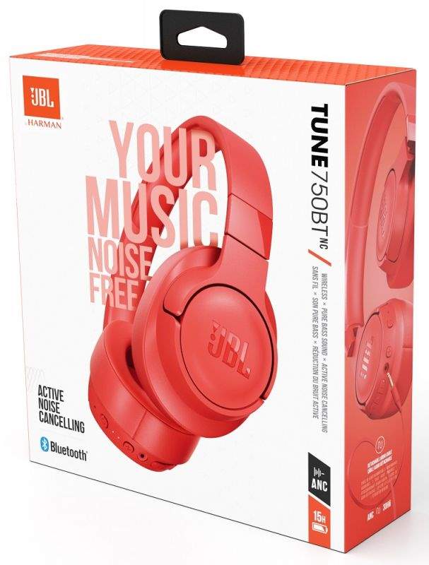 JBL, Tune 750BT NC Red