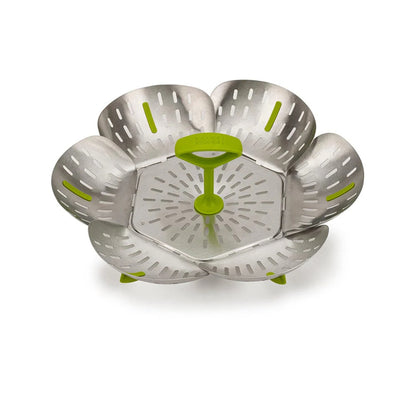 Joseph Joseph Bloom Stainless-Steel Steamer Basket Folding, One-Size, JOSE-45033
