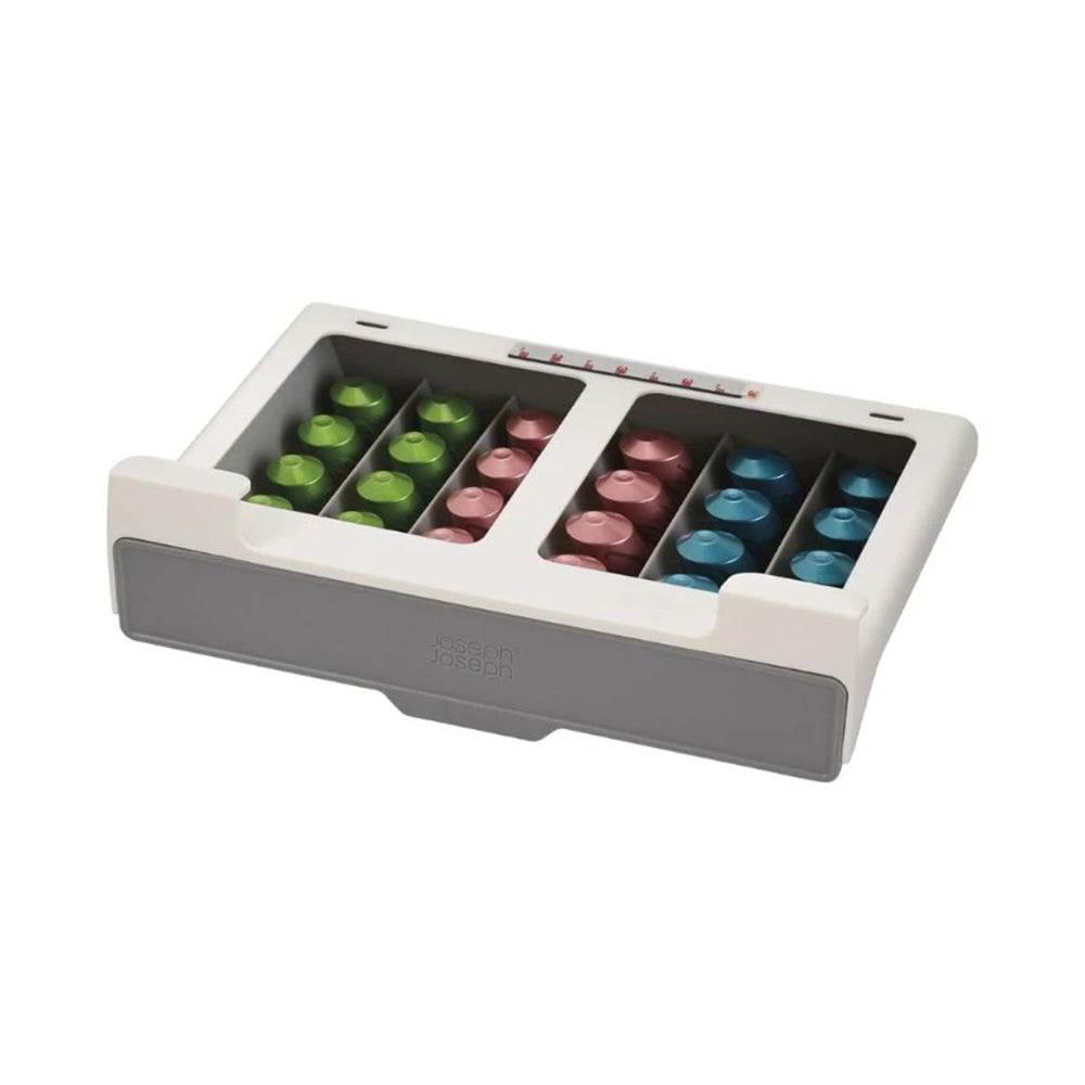Joseph Joseph Cupboardstore Grey Under-Shelf Coffee Pod Drawer, JOSE-851667