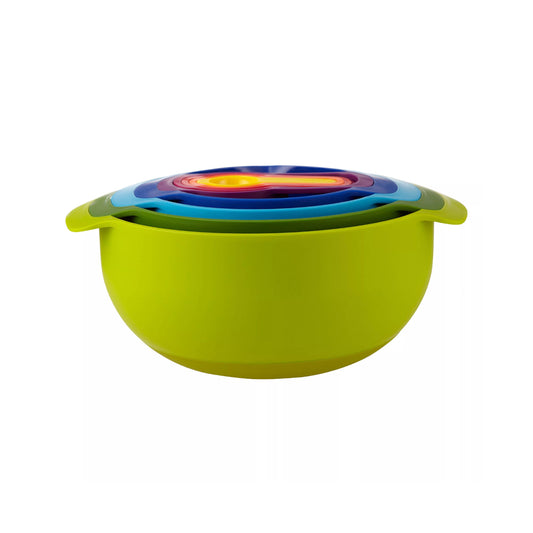 Joseph Joseph Nest 9 Nesting Bowls Multi Color 5 Measuring Cups, JOSE-40031