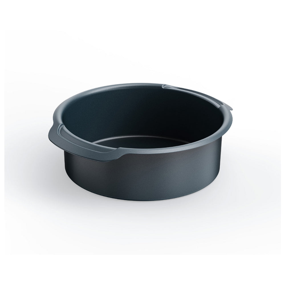 Joseph Joseph Nest Bake Round Cake Tin - 23cm, Durable Non-Stick Coating, Easy-Pull Handles, JOSE-45069