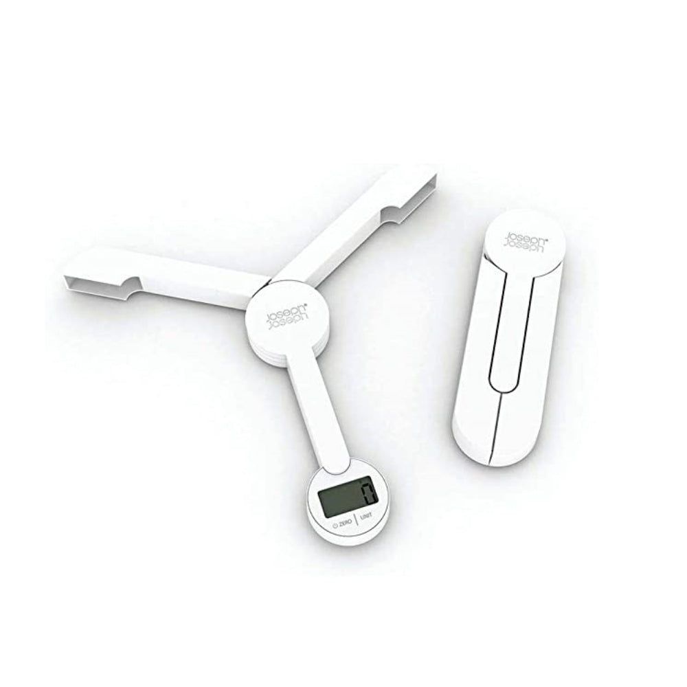 Joseph Joseph Tri Scale Digital Scale Fold Down To A Compact Size LCD Display, JOSE-40071