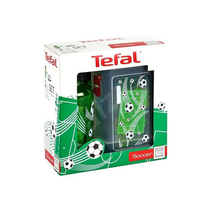 Tefal, Set Variabolo Food Box Clipbox + Flask - Soccer