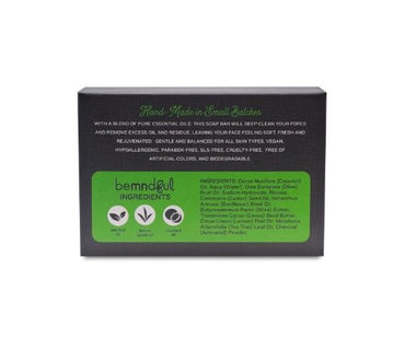 Bemndful, Activated Charcoal Soap (Tea Tree Lemongrass)