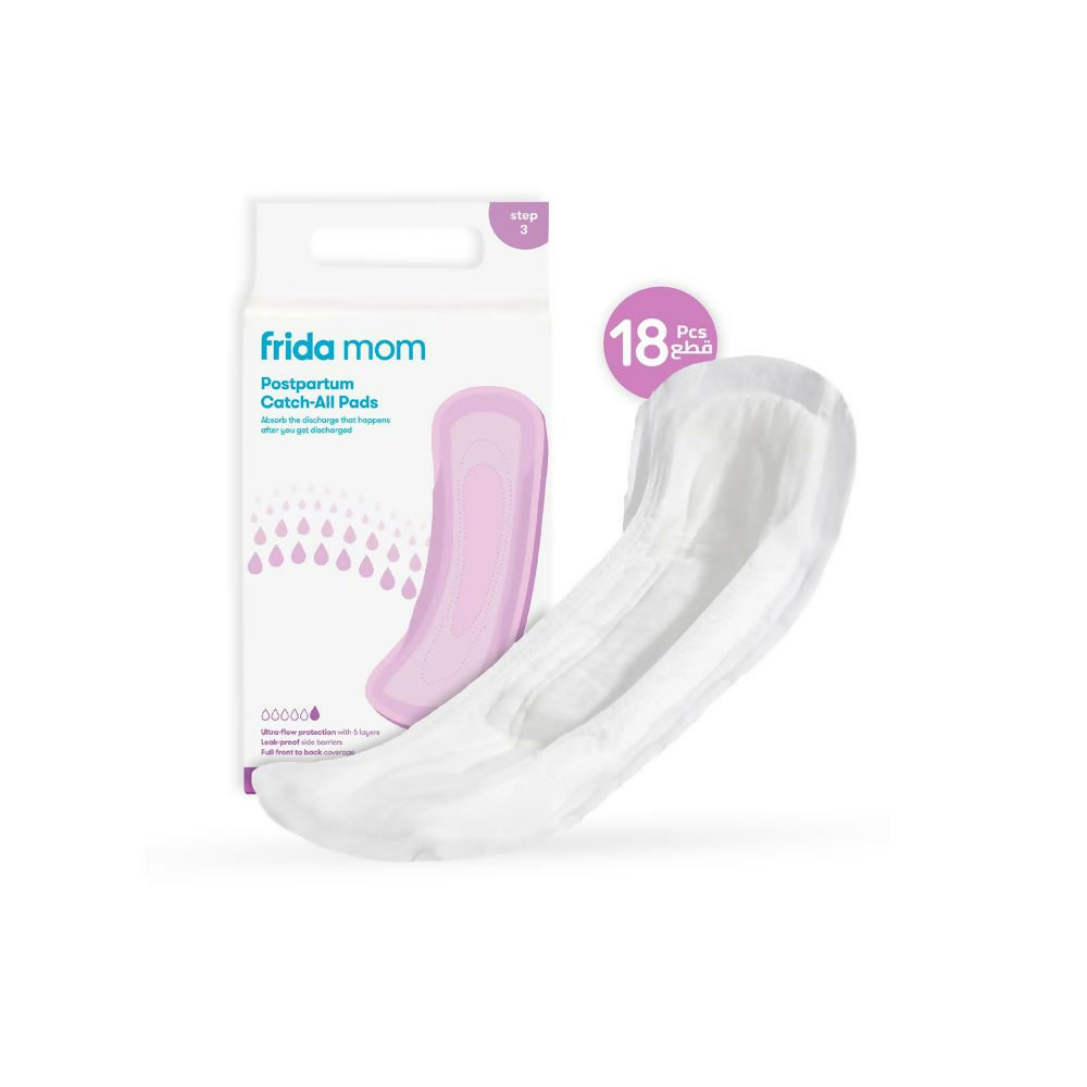 Frida Mom, Postpartum Catch-All Pads - 18 count