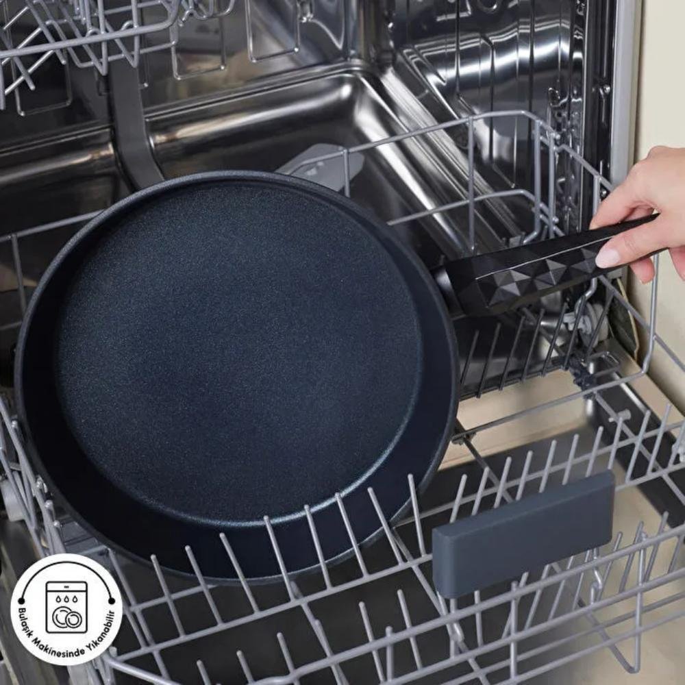 Karaca BioDiamond Antibacterial Handle Induction Base Frying Pan 26 cm, 153.03.08.0419