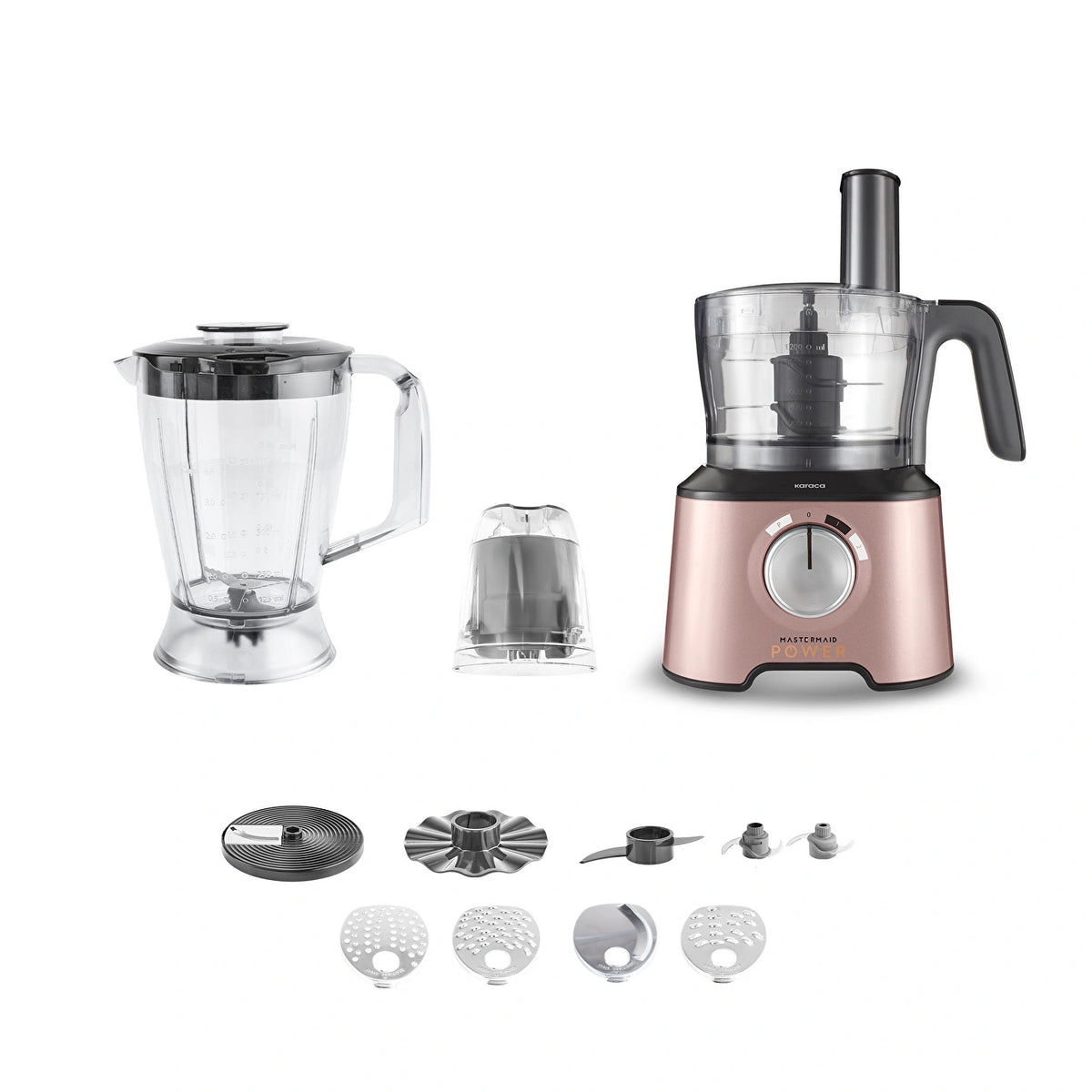 Karaca Mastermaid Power 10-in-1 Multifunctional Food Processor 2000W