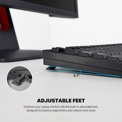 FANTECH KM101GO Professional Wired Combo, Durable Design, English/Arabic, Ideal for Daily Office & Business Use
