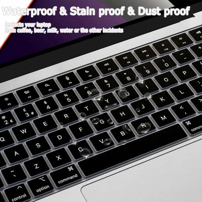 Keyboard Protector Premium Keyboard Film For Macbook Clear Silica Gel, Available in Different Sizes