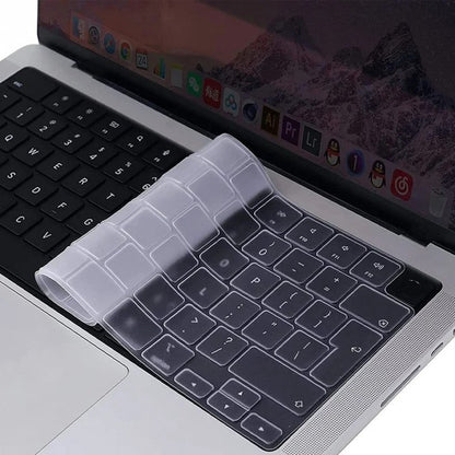 Keyboard Protector Premium Keyboard Film For Macbook Clear Silica Gel, Available in Different Sizes