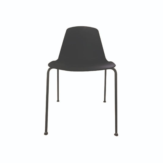 KC, Chair 4 Legs Black Coated , EPFN02