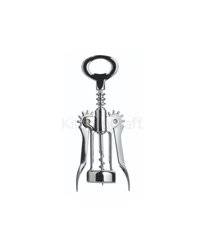Kitchen Craft, Barcraft Double Handled Chrome Wing Corkscrew