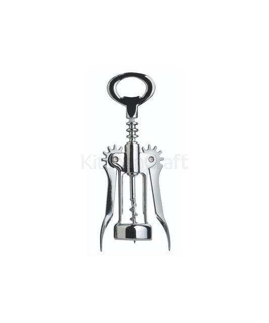 Kitchen Craft, Barcraft Double Handled Chrome Wing Corkscrew