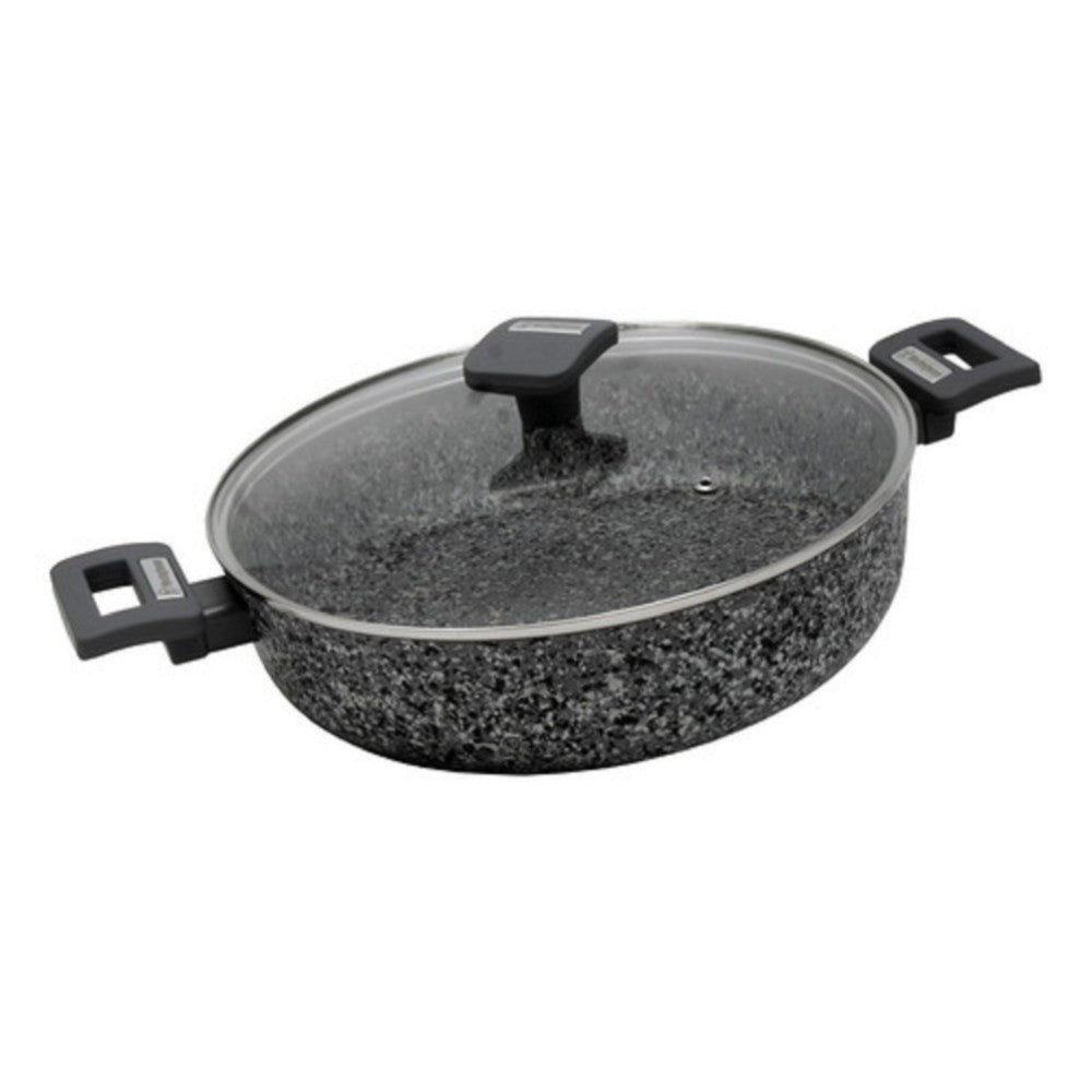 Westinghouse, Non-stick Marble Coated Casserole Pan 28 cm Diameter - WCCC0070L28GGY.