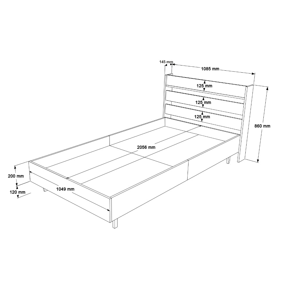 KDesign Premium Bedstead [Sepet], ON13-S