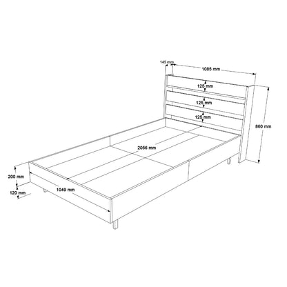 KDesign Premium Bedstead [Sepet], ON13-S