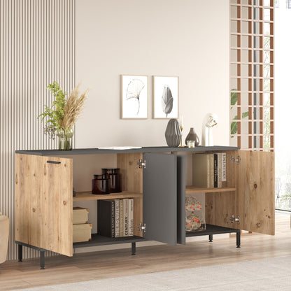 KDesign Premium Dresser / Console [Pine - Anthracite], RL4-AA