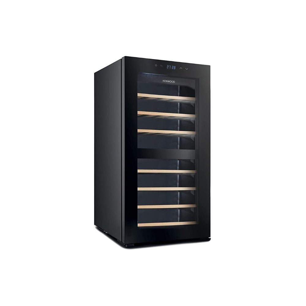 Kenwood Beverage Cooler 43GGC, 43 Bottles Capacity, 85W, Glass Door, KEN-BCW43000BK