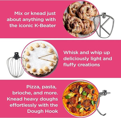 Kenwood, Khh01 Stand Mixer Kitchen Machine Homebake 1400W With 5.0L