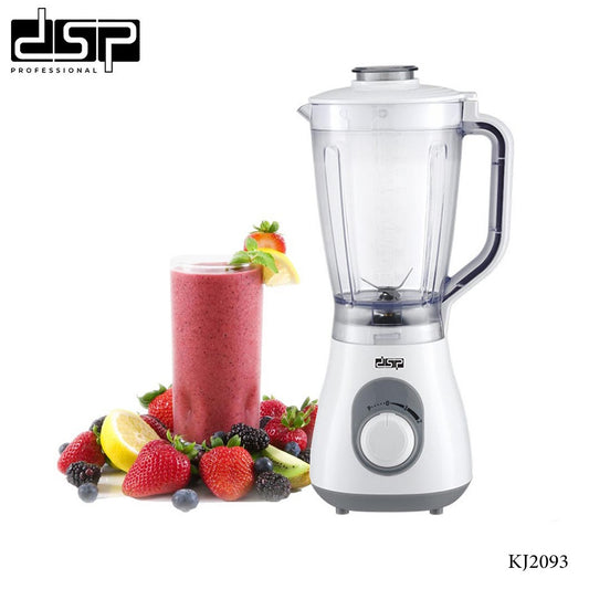 Dsp, Kj2093 High Speed Commercial Plastic Blender, 1.5L - 500W