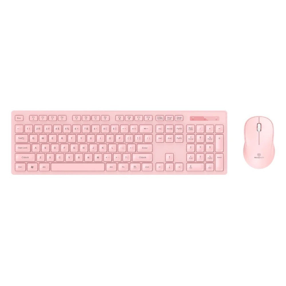 Micropack, Km-237W Wireless Wireless Combo Keyboard & Mouse, Available in Different Colors