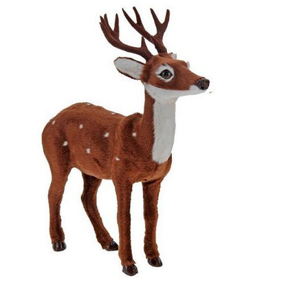 Itemz, Deer With Fuzz  Brown, Available in Different Sizes