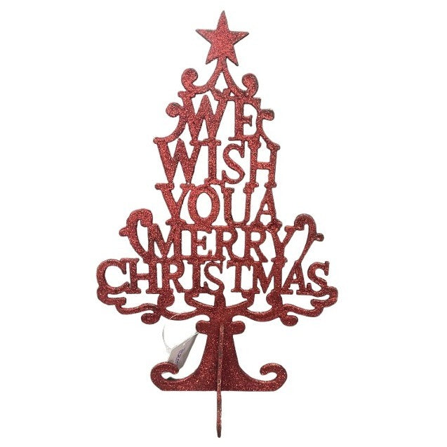 Deco Christmas Tree 35 cm Red