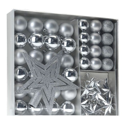 Itemz, Christmas Hanging Decoration Set Of 45 Pcs, Available in Different Colors