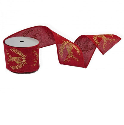 Itemz, Reindeer Decor Ribbon 6X270Cm