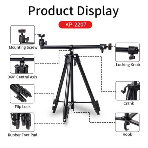 Jmary Professional Tripod Kp-2207
