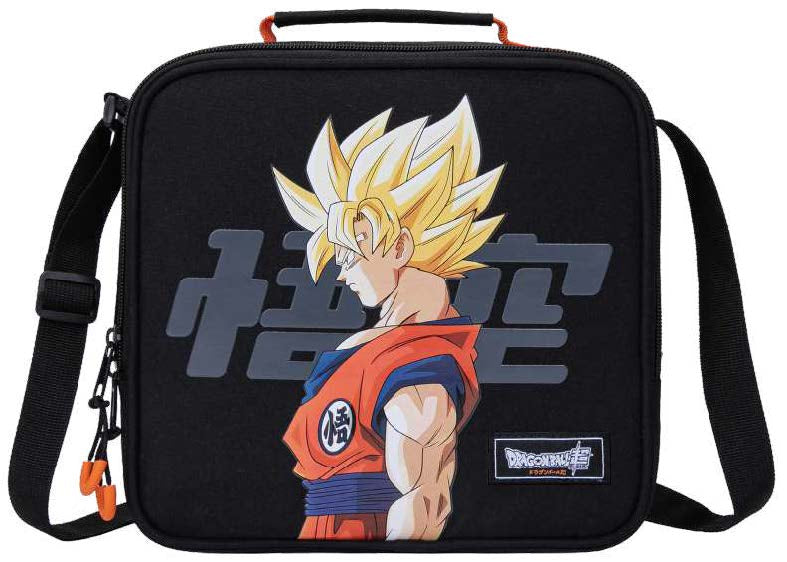 Kstationery Lunch Bag Dragon Ball Super Saiyan Size 22X21X11 Cm, 5600390681589