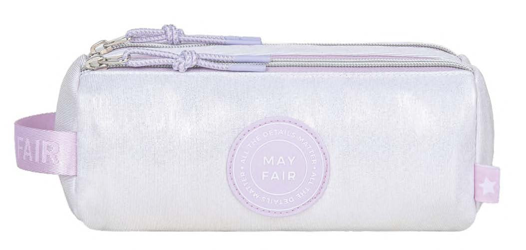 Kstationery Pencil Case Glow Up Silver Size 22X9X9 Cm, 5600390681244