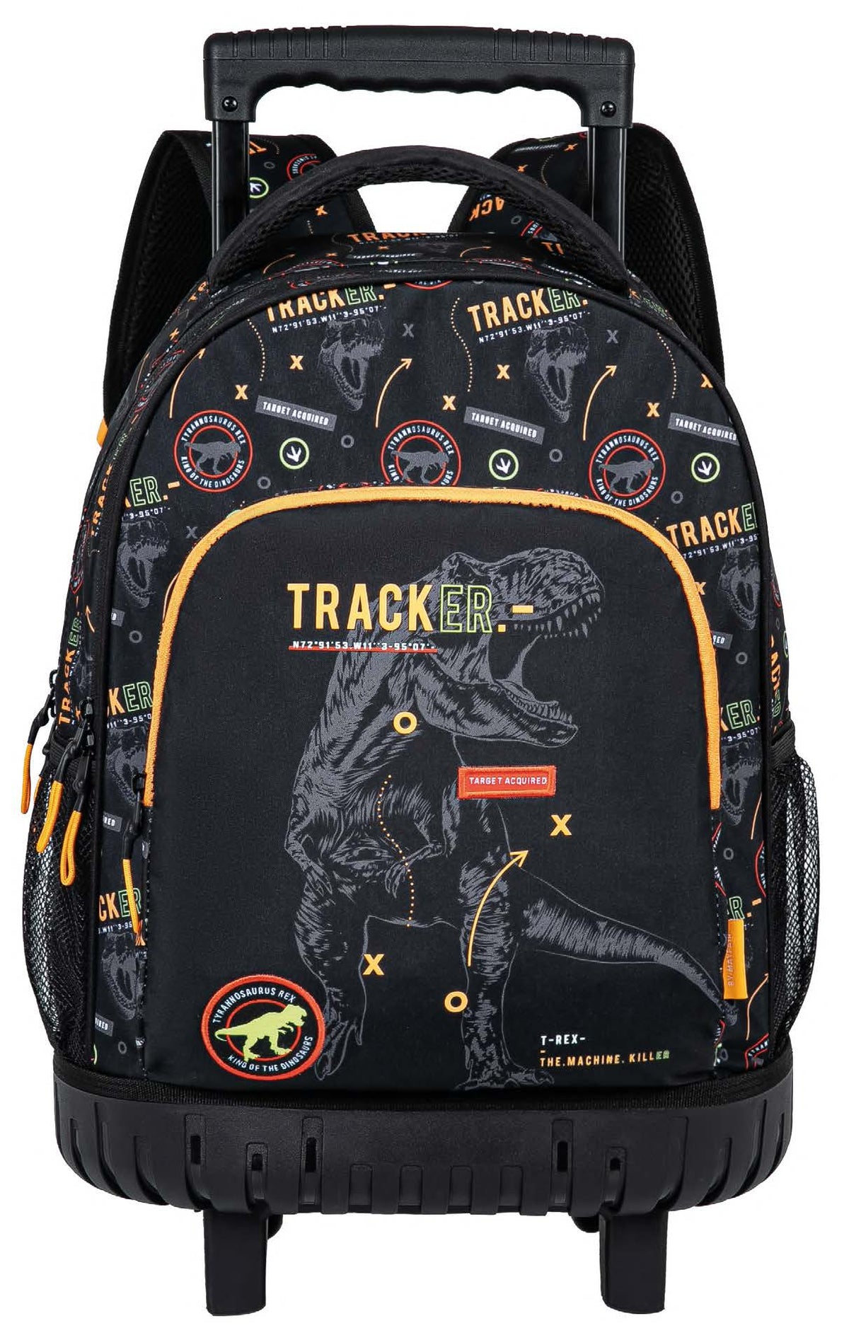 Kstationery Trolley Backpack T-Rex Dangerous Zone 22.7 L Size 44.5X33X15.5 Cm, 5600390683545